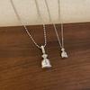 Design Sense Can Open Money Bag Pendant Necklace Female Niche Personality Unique Exquisite Versatile Neck Chain Sweater Chain