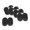 20PCS Black Tire Valve Stickers Plastic,resin Bike Air Nozzle Stickers  Bicycle Wheel Valve Area