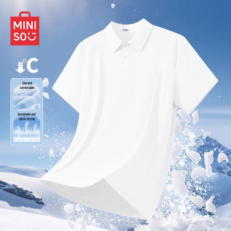 MINISO Men s Quick-Dry UPF100+ Polo Shirt L