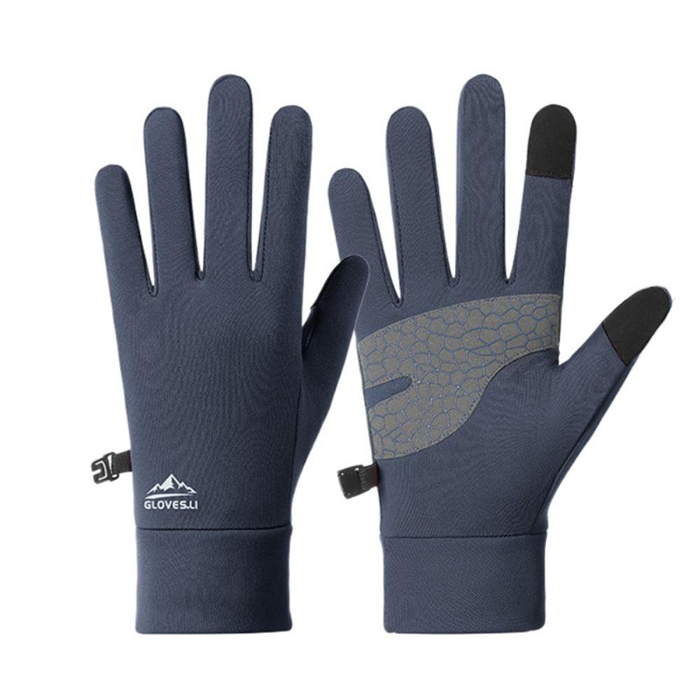 Thermal Fleece Thick Cycling Gloves  Warm Outdoor Gloves Winter Cycling Gloves  Sports