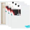 Variety Canvas 6 X 8 Inch 3 Piece Pre Stretched Canvas Board For Painting With Wooden Frame