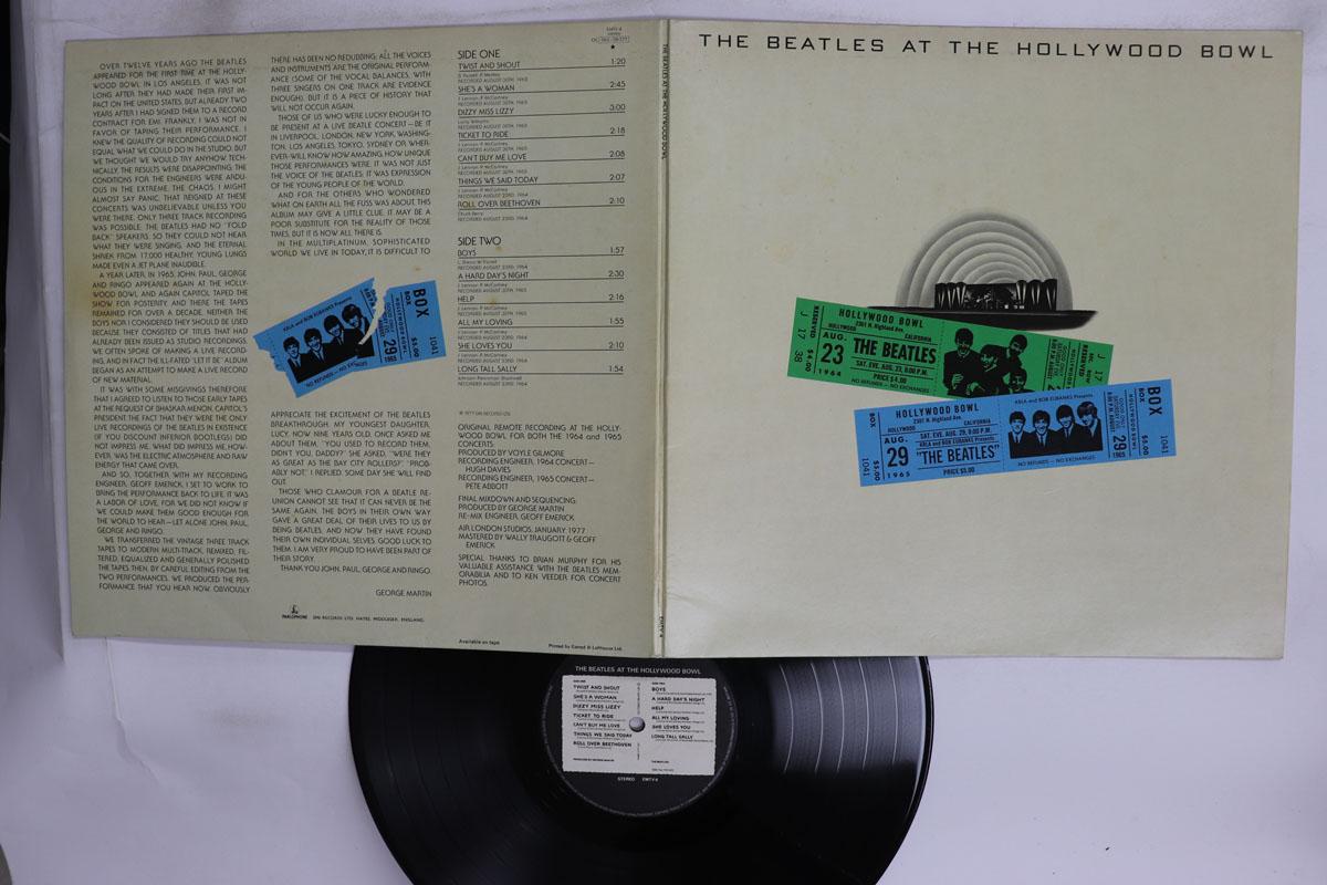 Виниловая пластинка BEATLES Beatles At The Hollywood Bowl EMTV4 PARLOPHONE 1977 Великобритания Рок Б/у