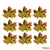 Hot Selling Mixed Color Packaging Hot Selling Simulated Maple Leaves Autumn Wedding Photography Scenes Props Holiday Decorations
