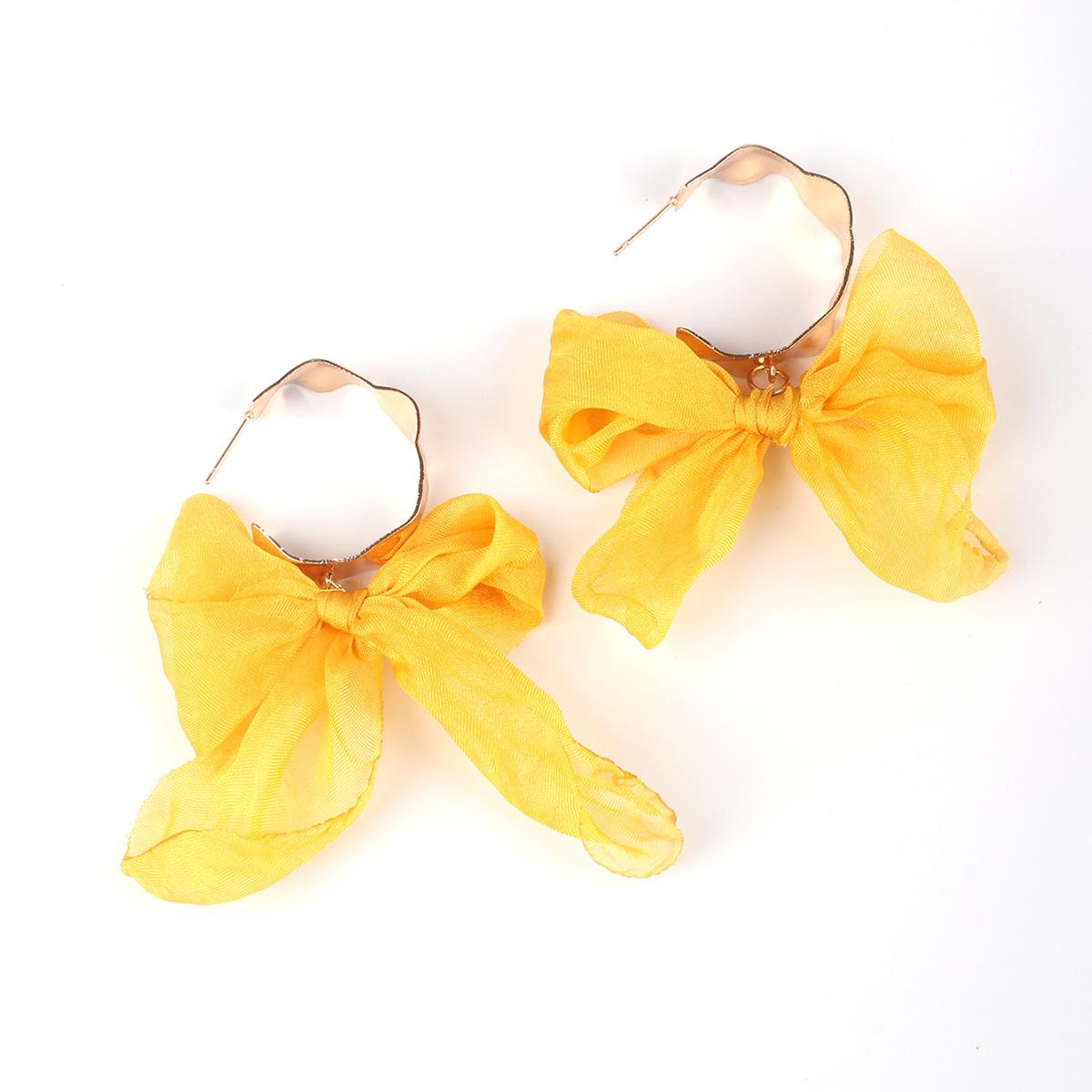 

Модні сережки-краплі для жіночих прикрас помаранчевий