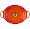 Чугунная жаровня Le Creuset Signature овальная 33 см духовка красная 7,5 л (21178330902430)