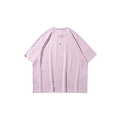 X Disney Mode Oversized Kurzarm T-Shirt Damen Oberteile Rosa ATSQ108-4