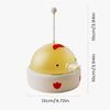 Electric Smart Cat Feeder Toy, Interactive Puzzle Play for Kittens, Training & Exercise Mat, Indoor Outdoor Travel Snack Dispenser