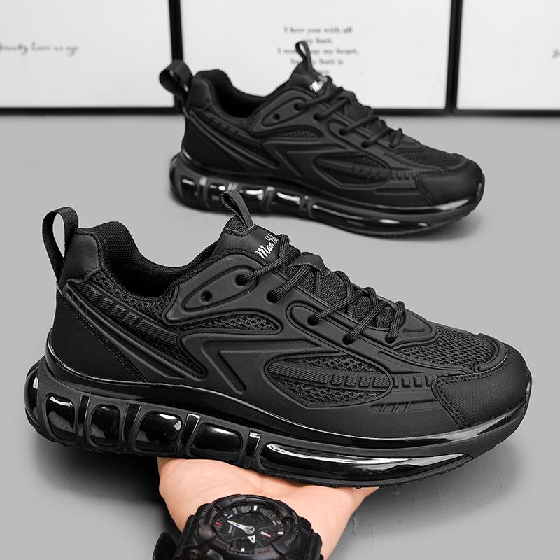 

Summer 2025 Couple Shoes Set: Trendy Internet Celebrity Casual Sports Sneakers - Women s Pair Included EU 39 чёрный