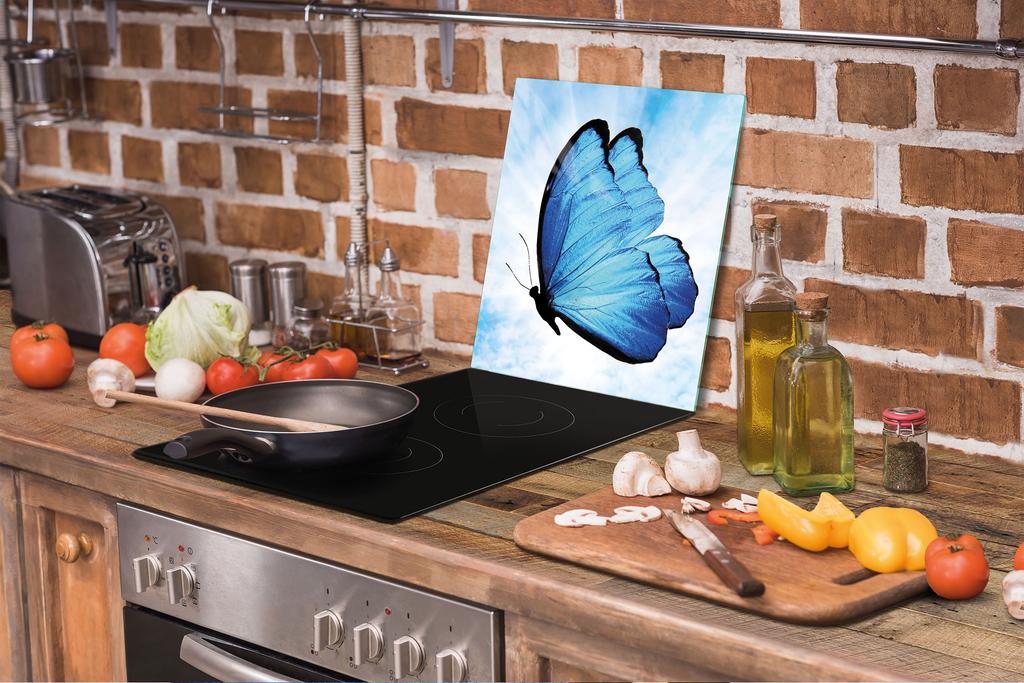 SZKLANA DESKA DO KROJENIA 45x52 MOTYL