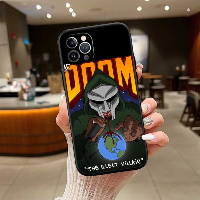 MF DOOM Shell Phone Case for SamsungGalaxy Note 10 20 S23 S24 S25 Ultra FE Plus Edge Lite A02S A35 A07 A17