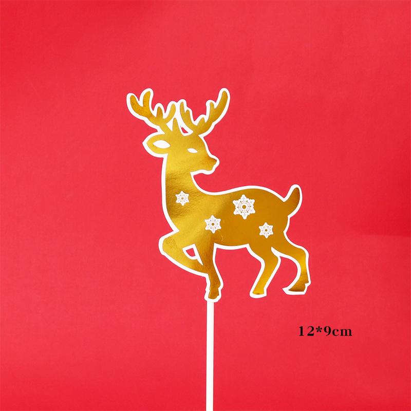 Christmas Baby Cake Deer Ornaments: Children s Birthday & Baking Toppers