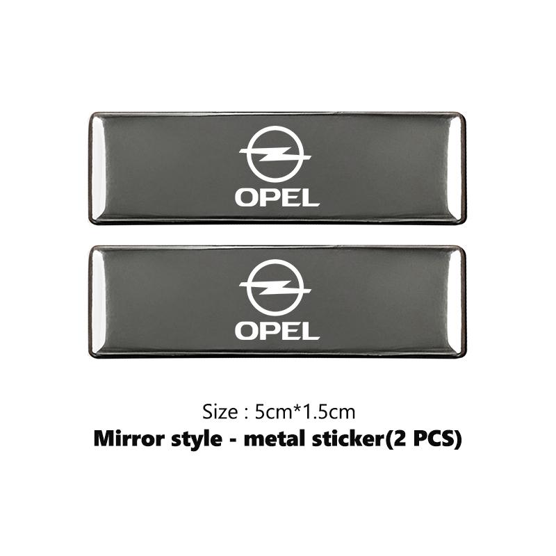 Für Opel Auto Kofferraum Karosserie Aufkleber Aluminiumlegierung Emblem Auto Aufkleber Astra G H J K F Corsa D Zafira B Insignia Mokka Regal