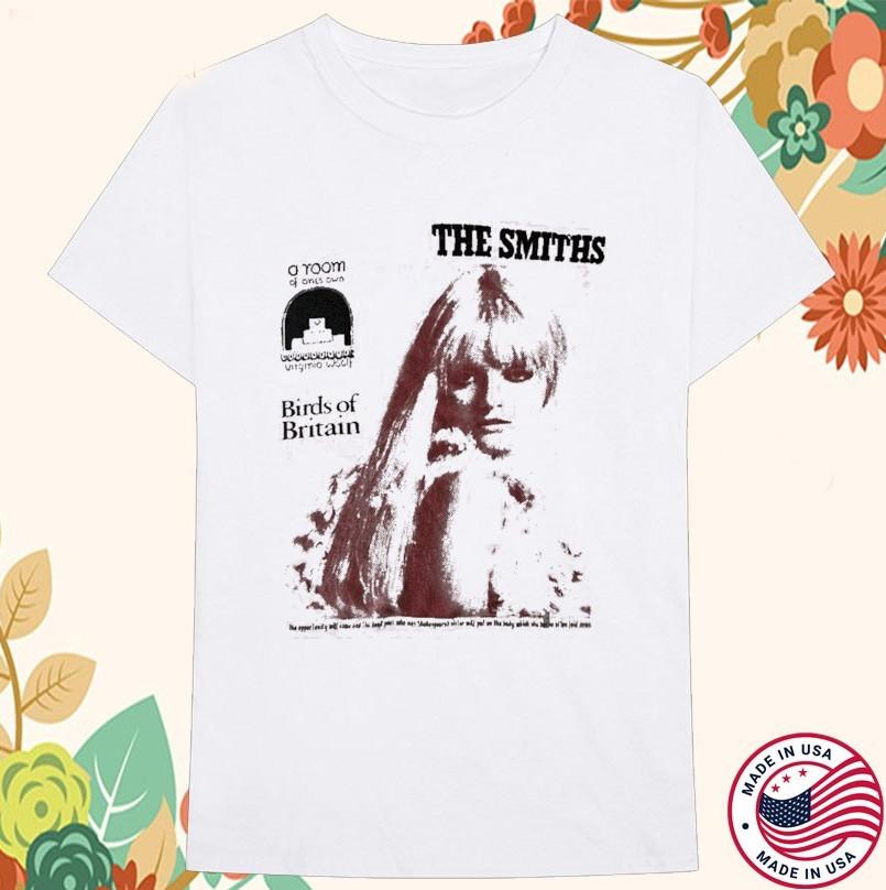 

The Smiths x Virginia Woolf Birds Of Britain Tshirt size S5XL Unisex T-Shirt XXXL