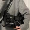 Fashionable Motorcycle Bag with Multiple Pockets Adjustable Shoulder Strap Suitable for Professionals and Traveler