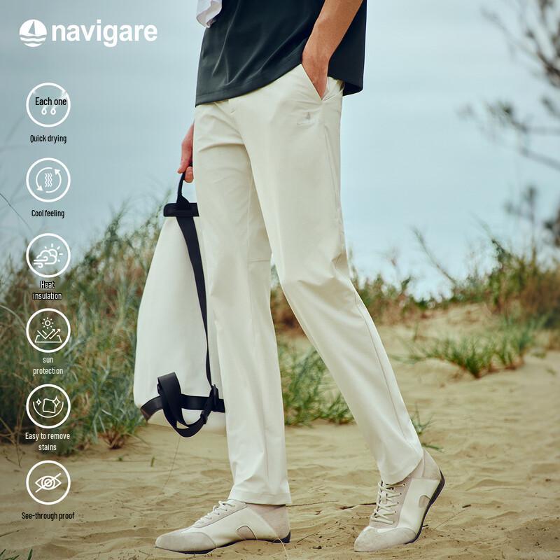 Navigare Men s Cooling Commuter Straight-Leg Pants 35