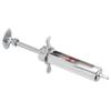 Metal Veterinary Syringe Safe Accurate Scale Animal Syringe for Pig Chicken Sheep Cow