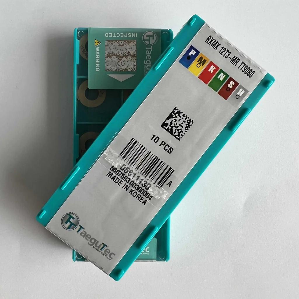 TaeguTec / RXMX12T3-MR TT9080 /Original Genuine CNC Alloy Blade 10 PCS