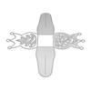Hollow Out Gift Box Frame Metal Silvery Stencil Embossing Cutting Dies For Diy Scrapbooking Paper Album Cards Making
