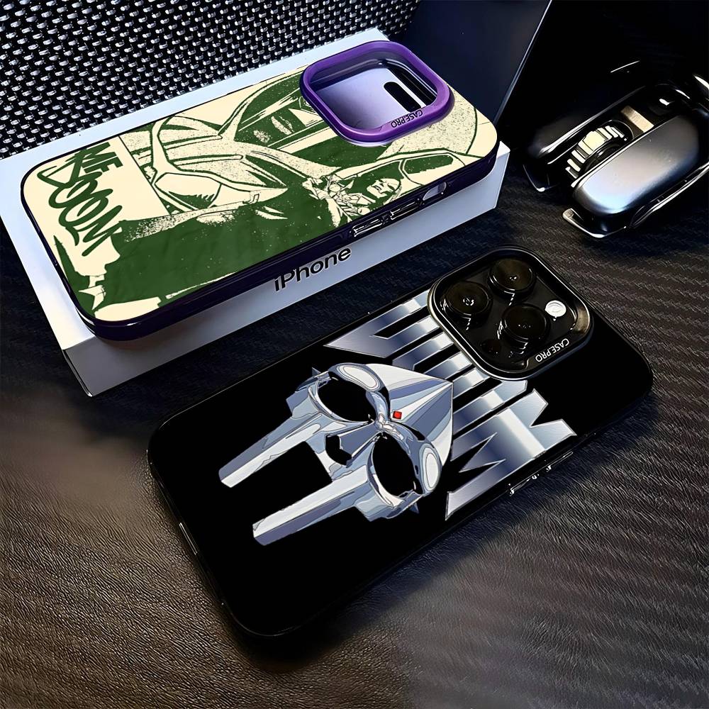 Underground Hip Hop M-MF-DOOM Phone Cases For IPhone 17 16 15 14 13 12 11 Plus Pro Max Colorful Case