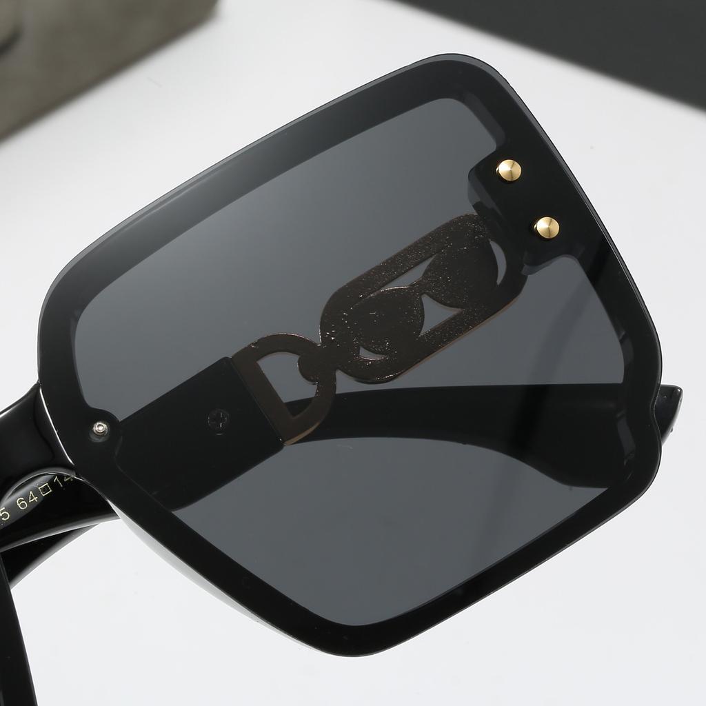 European and American Style Oversized Sunglasses for Women, High-end and Stylish Sun Protection Glasses