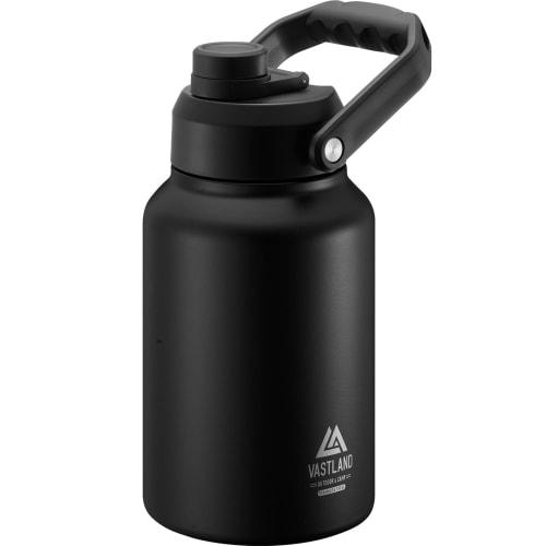 Vastland VASTLAND Ice Container, 1.9L, Camping Ice Container, Water Bottle, Cold Insulation, Black