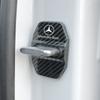 CQW1 Car Door Lock Covers sticker for Mercedes Benz W203 W204 W212 C200L GLC GLK CLA GLA Accessories Interior Mouldings MSG-BENC