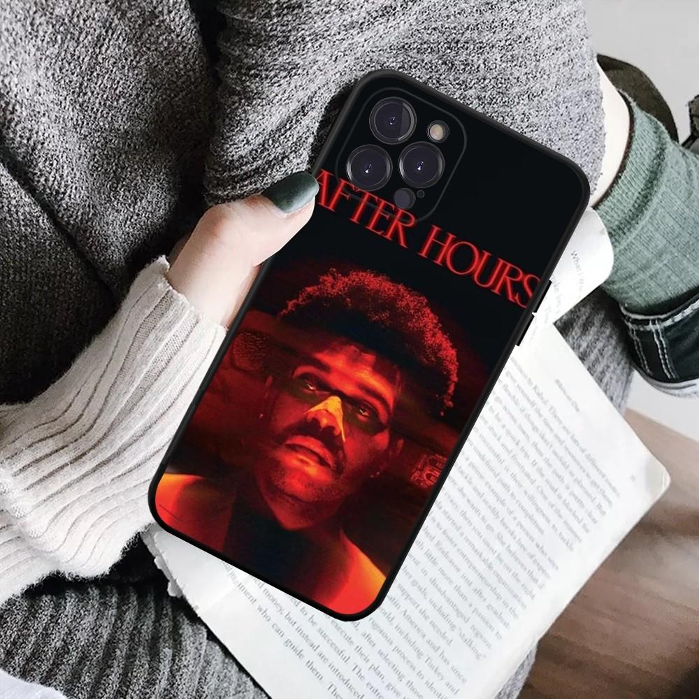 Singer The W-Weeknd Phone Case For IPhone 16 15 8 7 6 6S Plus X SE XR XS 14 11 12 13 Mini Pro Max Mobile Case