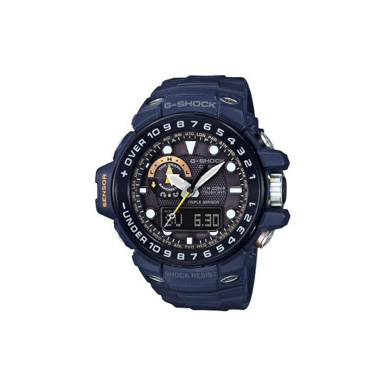 CASIO Men MASTER OF G-SEA Series Black Watch GWN-1000NV-2AER Blue Strap