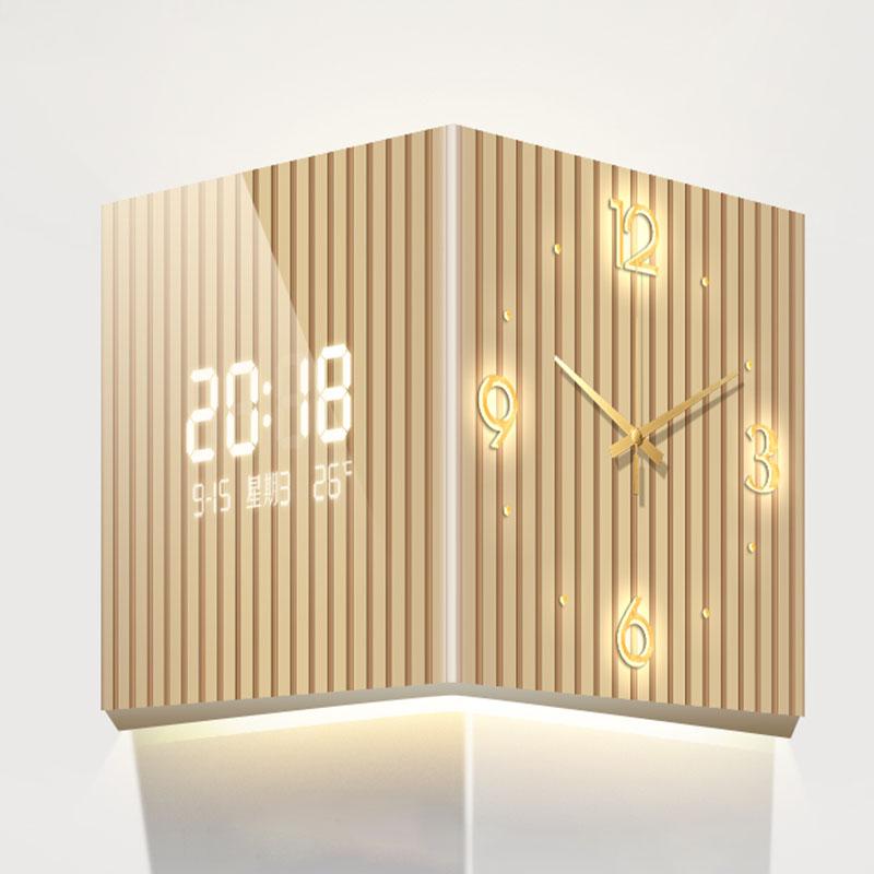 Modern Wall Clock Decorative Led Digital Clock Large Temperature Clocks Office Interior Calendar Clocks Aesthetic Room Decor