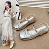 Fashion Women's New 2025 Simple Soft and Comfortable Flat Shoes Summer Non-Slip Rubber Outsole Comfortable  Single Shoes