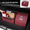 Car Interior Trunk Storage Box Leather Tools Storage Case Bag For BMW E46 E90 E60 F30 F10 E39 E36 F20 E87 E90 E70 E91 E30 G30 E5