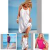 Elegant Casual Beach Dress With Stylish Straps And Unique Print Design