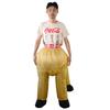 Te Fiti Inflatable Costume Set, Cosplay, Inflatable Kigurumi Costume for Adults (Horse Rider)