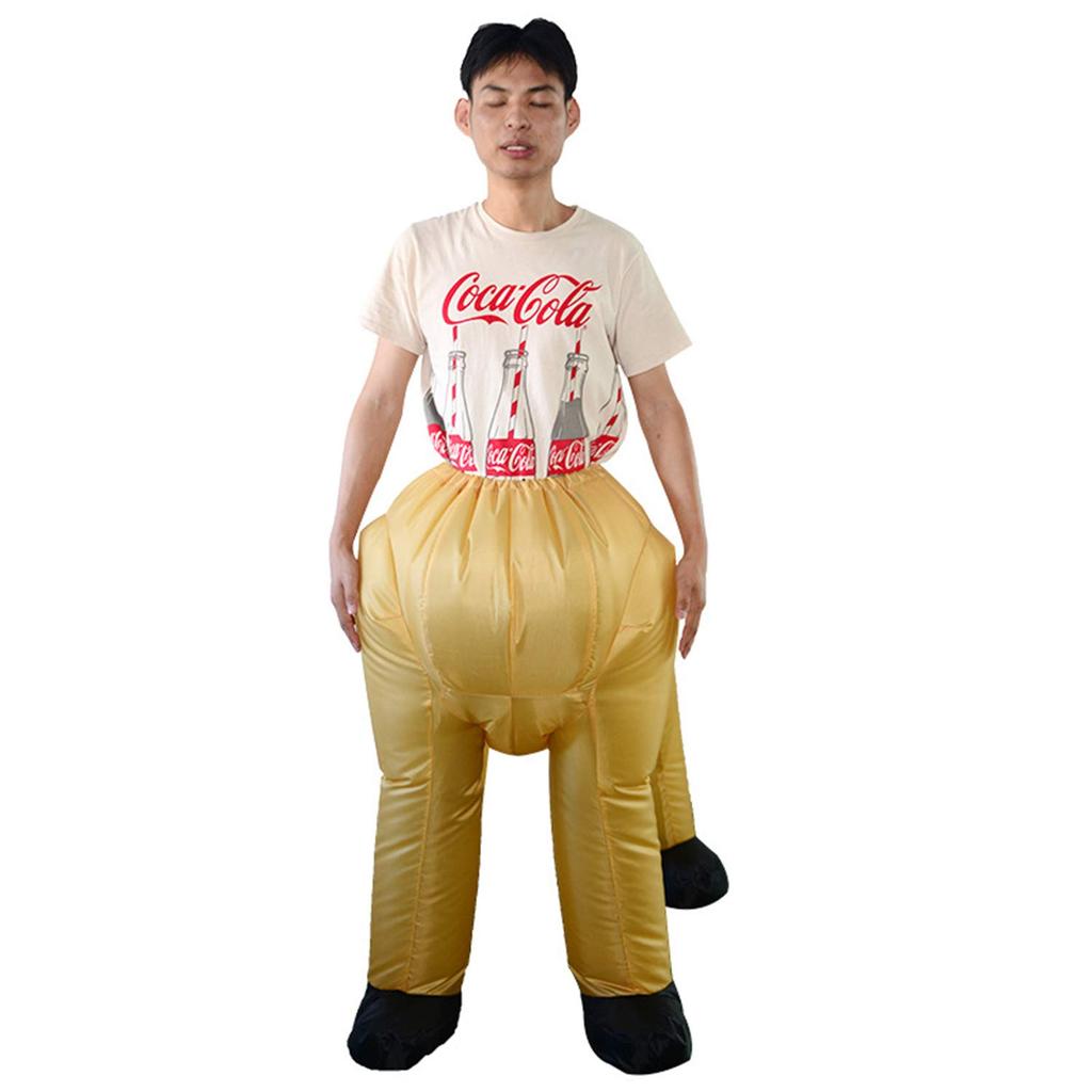 Te Fiti Inflatable Costume Set, Cosplay, Inflatable Kigurumi Costume for Adults (Horse Rider)