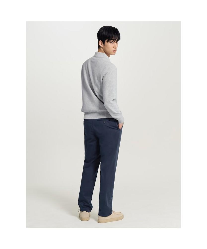 Binpolmen [Essential] Spring Standard Fit Chino Pants Navy