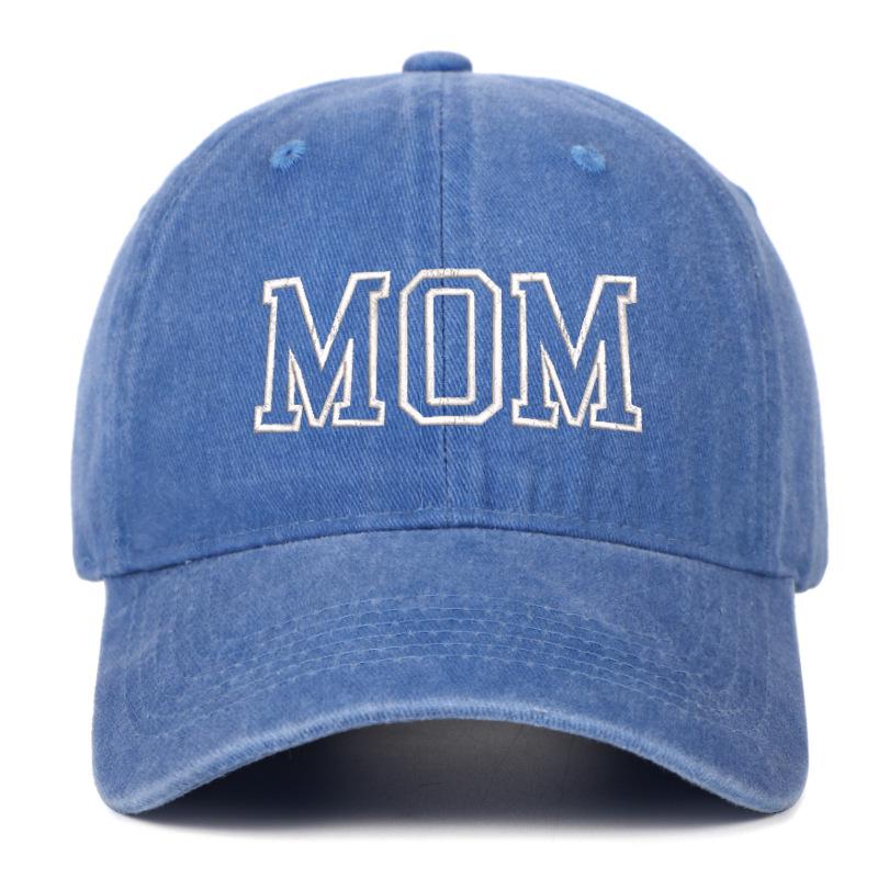 Cross-Border Embroidery Parent-Child Baseball Cap with Sun Protection