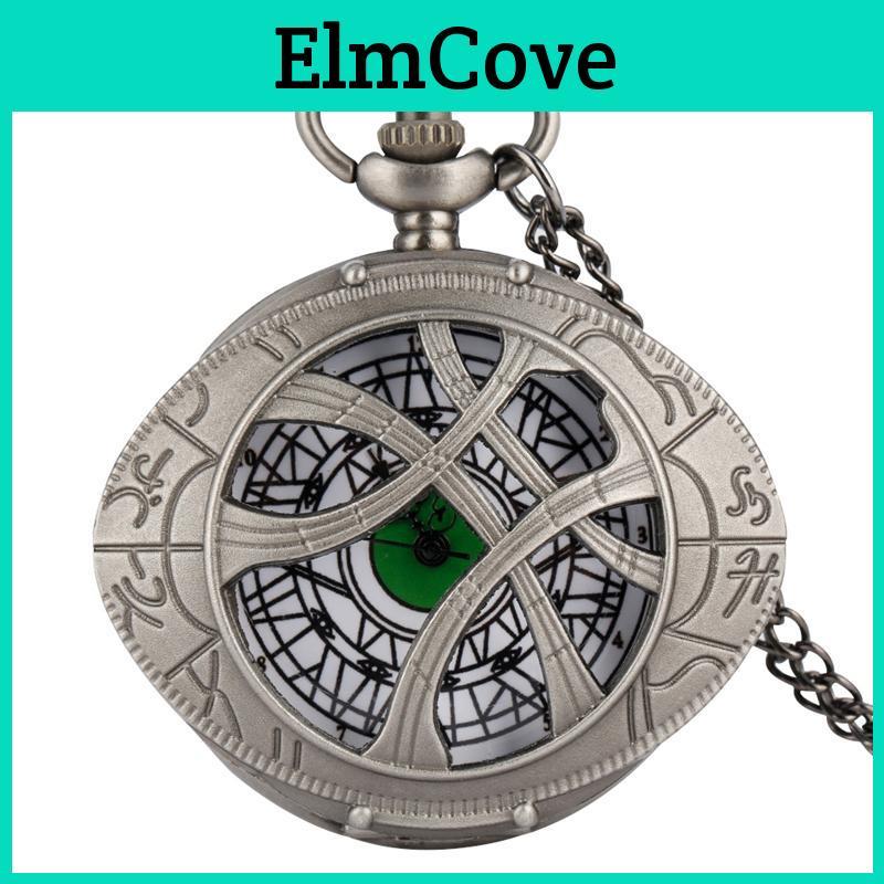 Retro Magic Pocket Quartz Watch Eye Array Watch Student Watches