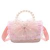 Stylish And Cute Girls Handbag Fashionable Children's Crossbody Bag With Bow Design