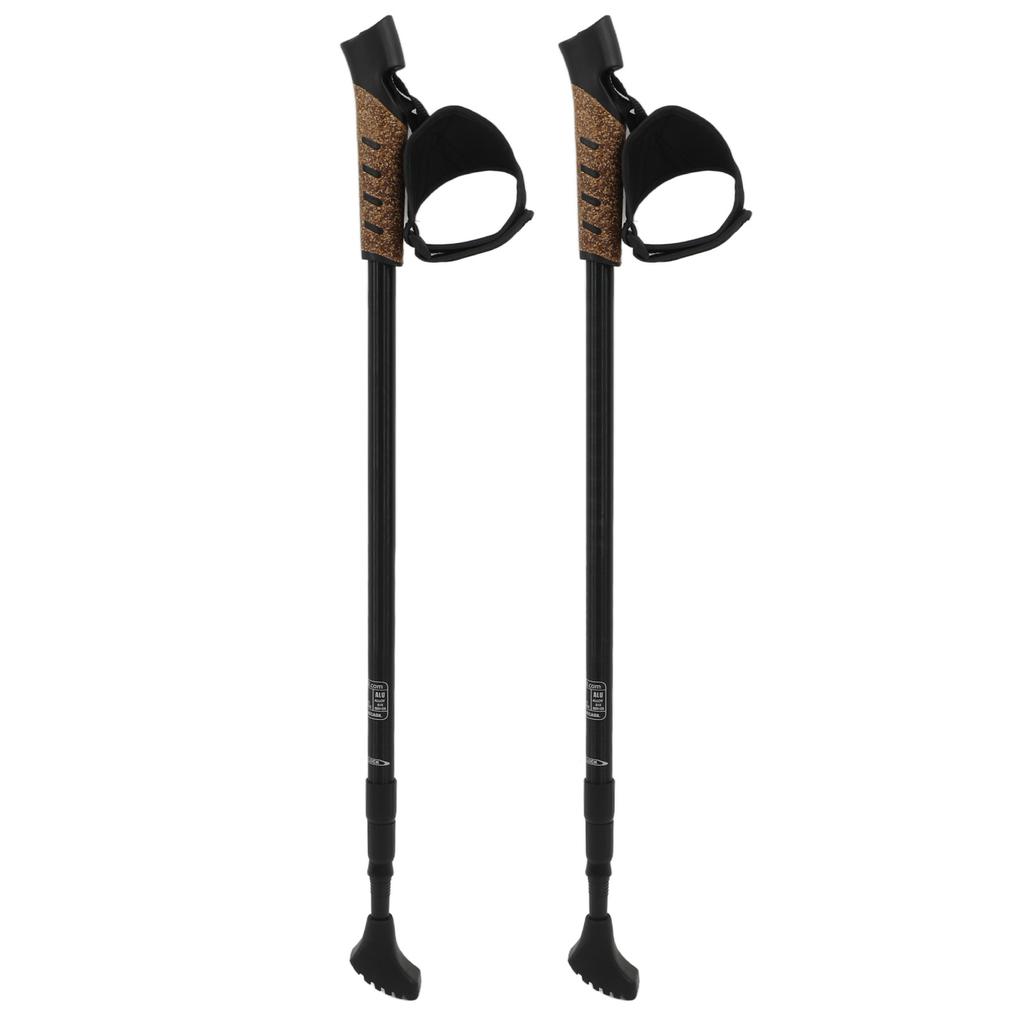 NECASIL 1 Pair Hiking Poles Aluminum Alloy Walking Poles Super Light Strong Locking Hiking Stick for Outdoor Sports