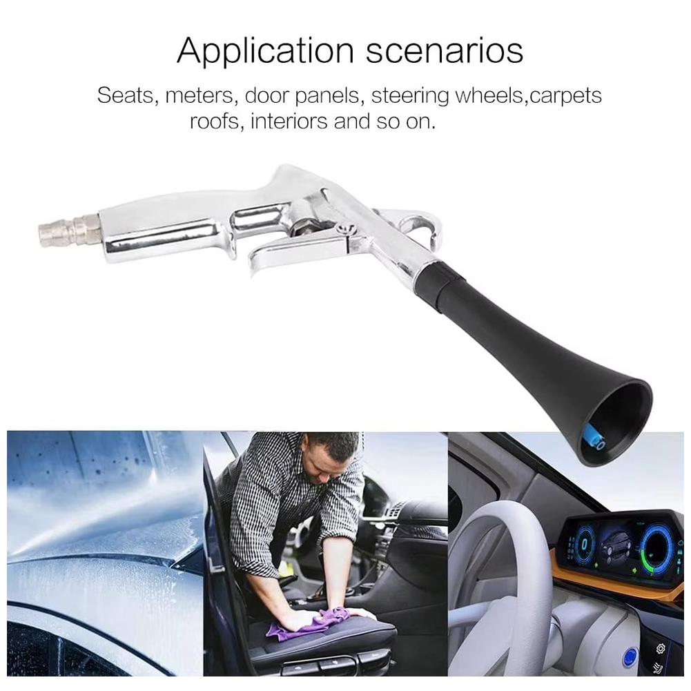Tornador Air Blow Car Wash Gun 0.4Mpa-10Mpa High Pressure Gun Interior Detailing Cleaning Tools Dust Blowing Dry Cleaning