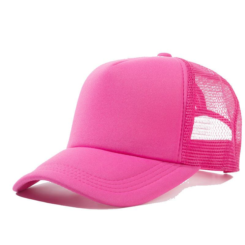Breathable Curved Brim Mesh Cap Custom Screen Printed Baseball Hat for Adults