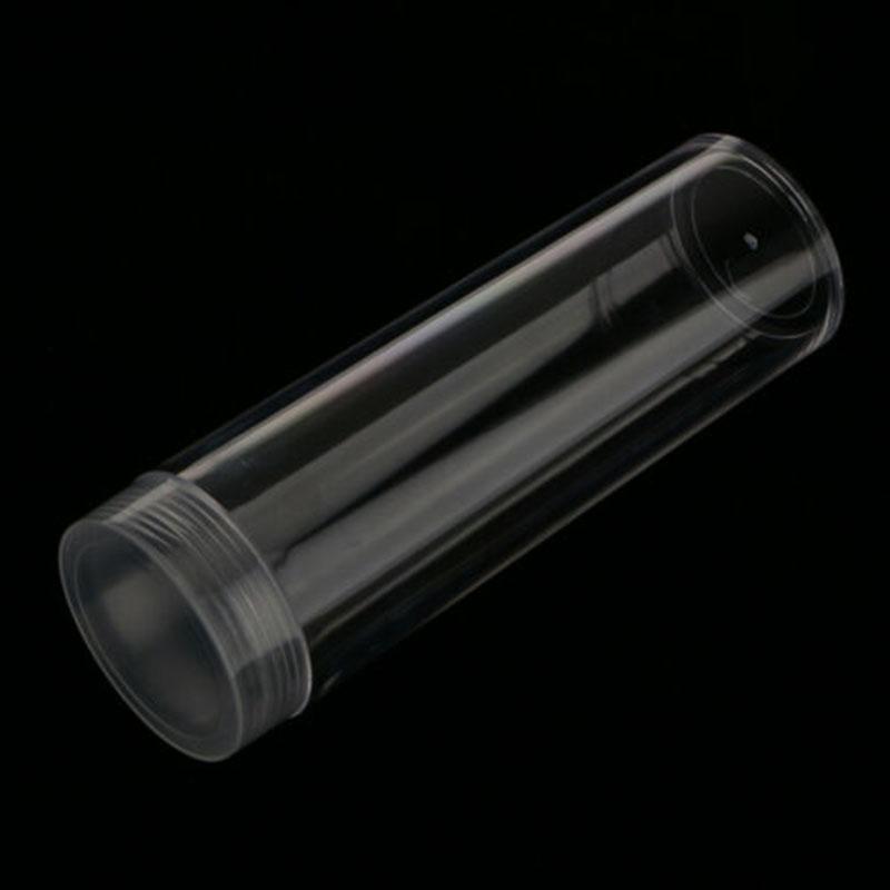 Portable Coin Storage Tube Holder Tube Transparent Protection Collection