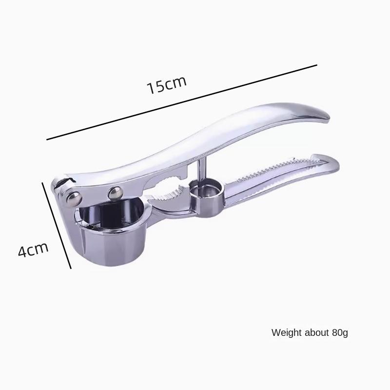 Mashed Garlic Stainless Steel Manual Small Garlic Press Garlic Mashed Kitchen Supplies Garlic Beating Manual Garlic Press