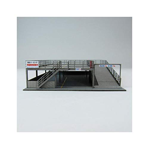 Sankei 1/150 Nostalgic Diorama Series Parking Lot A Paper Craft