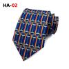 Mode Retro Druck Imitation Seide Stoff Herren Krawatte