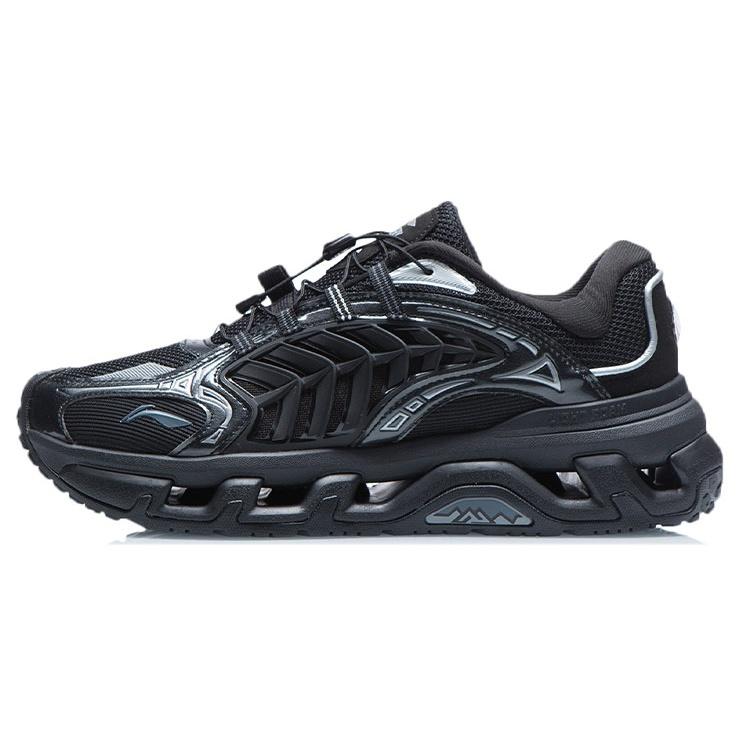 Li-Ning Scenery Low Black Silver Men s AGLR079-2 EU 41