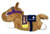 Thoroughbred Collection Compact Lying Down Plush 23cm Top Toy, Approx. (Mayano Gun)