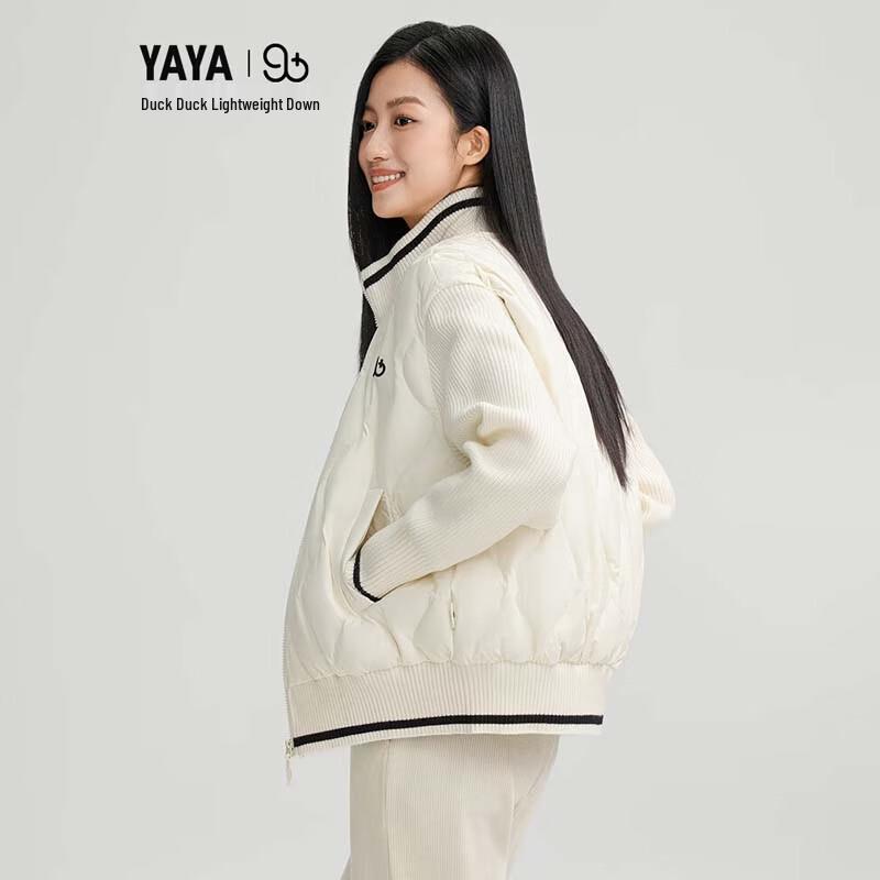 YAYA Women's Hooded Short Down Jacket