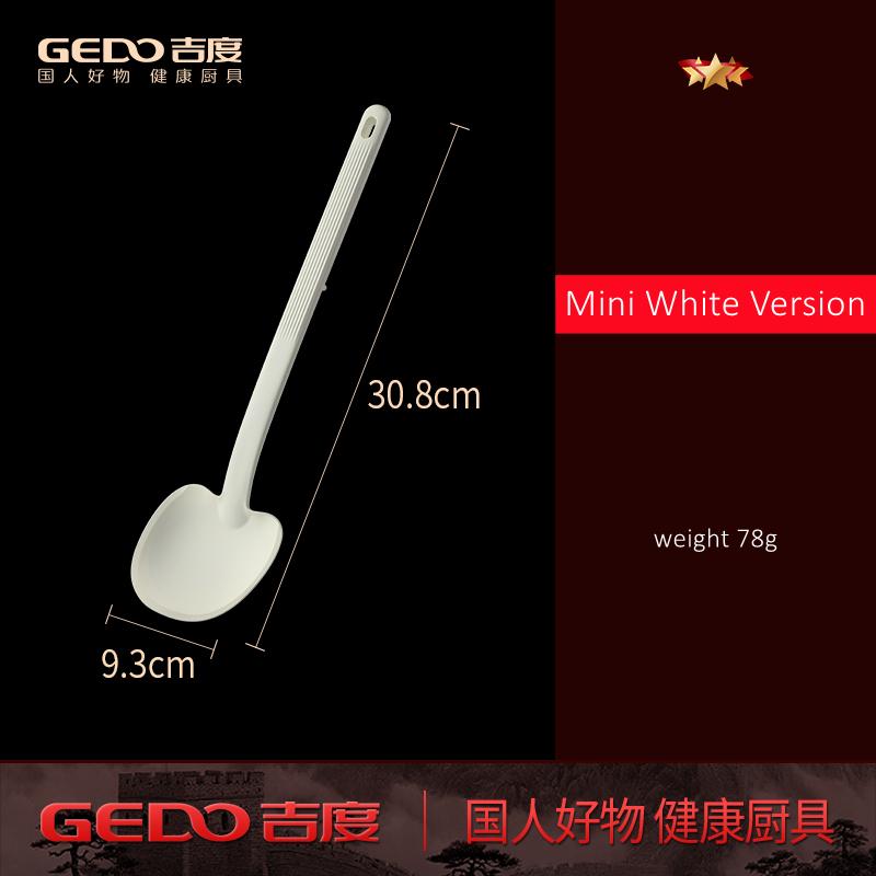 

LFGB Certification Pure Silicone Shell and 430 Stainless Steel Core Spatula Flexible Cooking Shovel Fit Well Turner Kitchenware