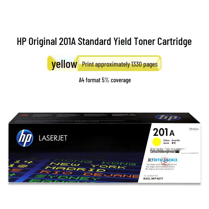 HP 201A (CF400A) Original 4-Color Toner Cartridge Set